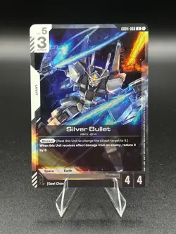 Silver Bullet - GD04-068 R Gundam Card Game - NM - Image 1