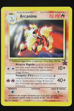 Arcanine - 6 - Promo - Pokemon Card - Lightly Played - Image 1