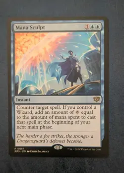MTG Secrets Of Strixhaven Rare MANA SCULPT NM - Image 1