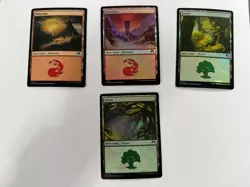 Modern Horizons 3 MH3 Basic Lands Foil MTG Set of 10 - Image 2