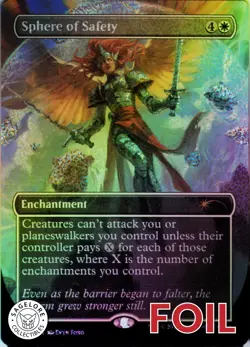 Sphere of Safety (Confetti Foil) - Secret Lair Furby - 2331 - NM Foil - Image 1
