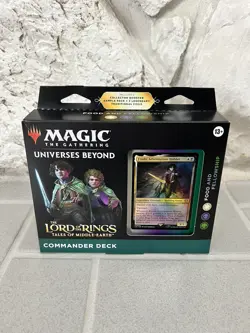 NEW & SEALED MTG Food And Fellowship LOTR Commander Deck Lord Of The Rings ✅💍 - Image 1