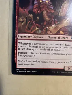 MTG Kediss, Emberclaw Familiar CMR 188 U NM Regular - Image 3