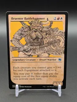 BRUENOR BATTLEHAMMER (SHOWCASE) 337 - Adventures in the Forgotten Realms UC LP - - Image 1