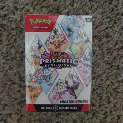 Pokemon TCG Prismatic Evolutions New Factory Sealed Booster Bundle See Pictures - Image 1