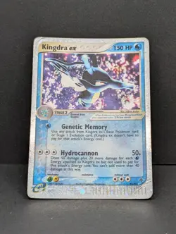 Kingdra ex 92/97 Dragon Holo Ultra Rare Pokemon TCG Nintendo vintage HP - Image 3
