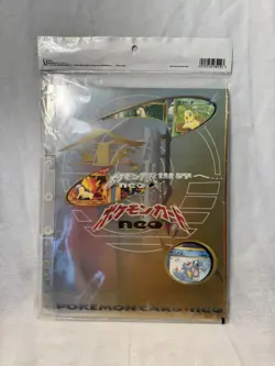 pokemon neo genesis COMPLETE BINDER sealed - Image 1