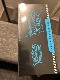 Pokemon Black Bolt - Elite Trainer Box ETB TCG Scarlet & Violet New Sealed - Image 1