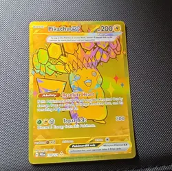 Pokemon Pikachu ex Full Art Hyper Rare Holo 179/131 Sv: Prismatic Evolutions - Image 2