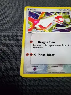 Pokemon Latias EX Trainer Kit 1: Latias Latios Holo Damaged - Image 4