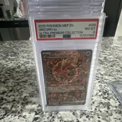 The Pokemon Company Oricorio ex PSA 8 Me Promo Holo EN #024 190HP - Image 1
