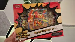 Pokemon TCG: Mega Evolution Ascended Heroes Mega Emboar Ex Box Sealed! New! - Image 1