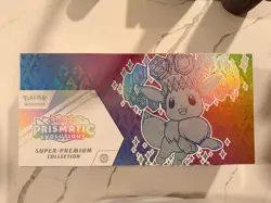 Pokemon Prismatic Evolution Super Premium Collection Sealed New - Image 1