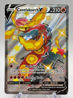 Centiskorch V Shiny - Shining Fates: Shiny Vault SV108/SV122 Pokemon TCG | NM - Image 1