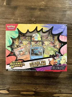 Pokemon Ascended Heroes Lot (Pin, Emboar, Booster, HEAVY tin) FACTORY SEALED - Image 3