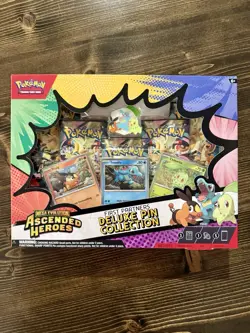 Pokemon Ascended Heroes Lot (Pin, Emboar, Booster, HEAVY tin) FACTORY SEALED - Image 5