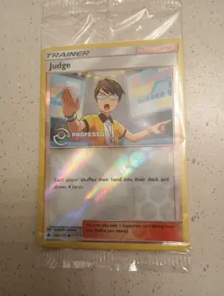 [Sealed Set of 2] Judge 108/131 Professor Program Stamp Promo Rev. Holo Pokemon - Image 1