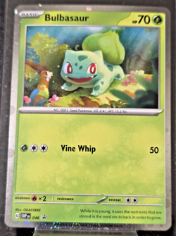 Bulbasaur Cosmos Holo 046 Holo Promo Scarlet & Violet Promo NM - Image 1