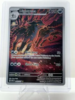 Pokemon Mightyena 243/217 ASCENSION Illustration Rare Holo English 2026 120 HP - Image 1