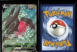 Regidrago V 183/195 Ultra Rare Silver Tempest Pokemon Near Mint - Image 3