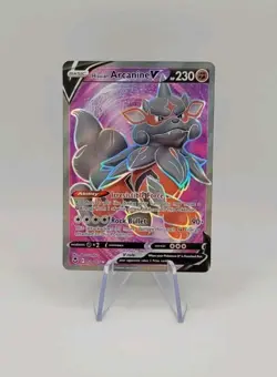 Pokemon TCG: Hisuian Arcanine V 179/195 Full Art Ultra Rare -Silver Tempest - NM - Image 1