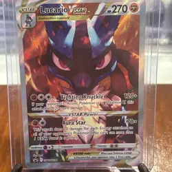 Pokemon TCG Lucario VSTAR SWSH291 Sword & Shield - Image 1