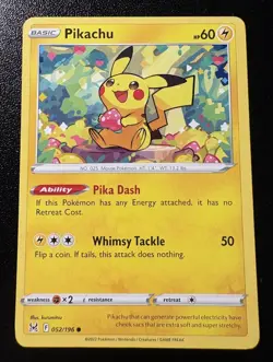 Pikachu Lost Origin #52 Pokemon TCG - Image 1