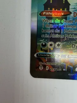 Nachtara VMAX Pokemon Karte - Drachenwandel - 215/203 - Alt Art - Deutsch - Image 5