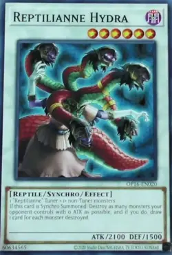 Reptilianne Hydra - OP16-EN020 - Common - Unlimited Edition - Near Mint - Image 1