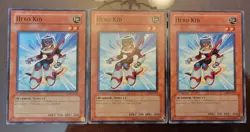 Hero Kid x3 SOI-EN005 Common 1st Ed 2x NM 1x LP Yugioh - Image 1