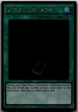Veil of Darkness Gold Rare Premium Gold: Return of the Bling PGL2-EN071 LP - Image 1