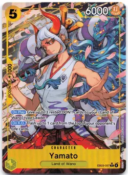 Yamato (Alternate Art) EB03-057 Extra Booster: One Piece Heroines Edition - Image 1