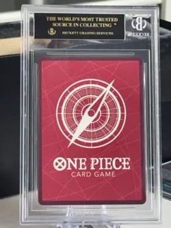 Eustass Kid ST02-001 One Piece Super Pre-Release Leader AA BGS 10 Black Label - Image 2