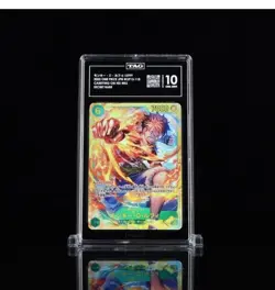 Monkey D. Luffy OP13-118 Secret Rare Japanese TAG 10 Gem Mint One Piece - Image 1