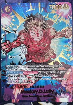 One Piece TCG Monkey D. Luffy SP SEC EB02-061 Premium Booster Vol 2 English - Image 1