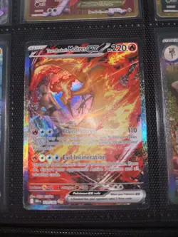 Pokemon TCG Team Rockets Moltres EX Card 229/182 Near Mint - Image 1