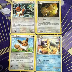 Pokemon Card Lot Of Vintage Eevees - Image 1