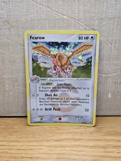 Fearow 24/112 EX Fire Red & Leaf Green Reverse Holo Rare Pokemon Card TCG - Image 1