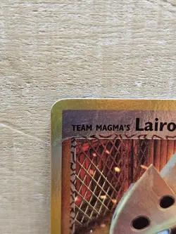 Team Magma's Lairon 36/95 Team Magma vs. Team Aqua Reverse Holo Pokemon Card - Image 3