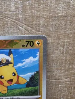 Captain Pikachu 704/09 Chinese Gem Pack Vol. 1 Rotary Holo Pokemon Card TCG - Image 4