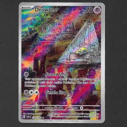 Pokemon TCG Scarlet and Violet DROWZEE Illustration Rare Card 210/198 Base Set - Image 3