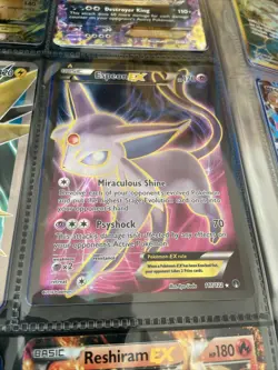 Pokemon Card Espeon EX 117/122 - Image 1
