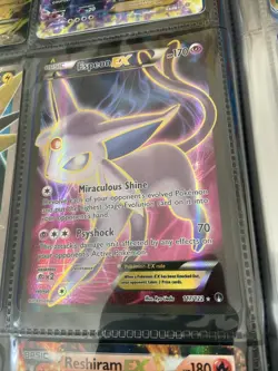 Pokemon Card Espeon EX 117/122 - Image 2