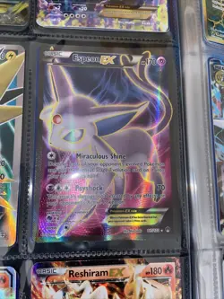 Pokemon Card Espeon EX 117/122 - Image 3
