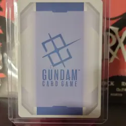 Gundam Card Game ST07-005 LR+ Gundam Dynames Alt Art Foil NM - Image 2