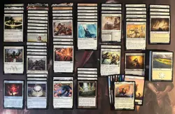 MtG Custom Commander / EDH Mono White Bill the Pony the Deck - Bracket 2 - Image 2