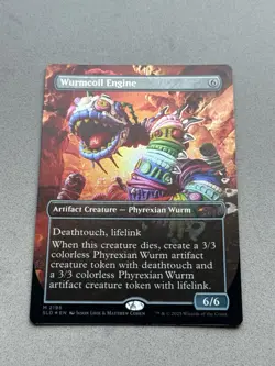 Wurmcoil Engine #2196 (Rainbow Foil) MTG Secret Lair Play-Doh Extra Life - NM - Image 3