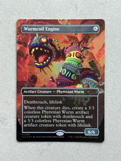 Wurmcoil Engine #2196 (Rainbow Foil) MTG Secret Lair Play-Doh Extra Life - NM - Image 4