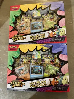 Pokemon Ascended Heroes First Partners Deluxe Pin Collection Lot 2 - Image 3
