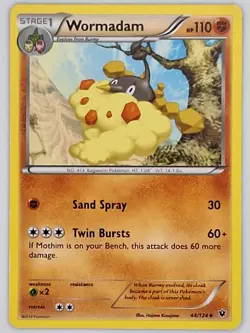 Wormadam 44/124 Pokemon - XY Fates Collide MP - Image 1